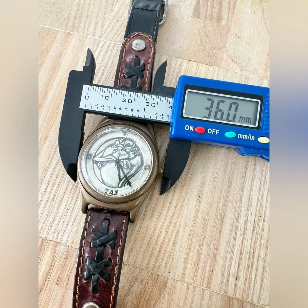 Vintage Warner Bros Taz Looney tunes watch NEW BATTERY